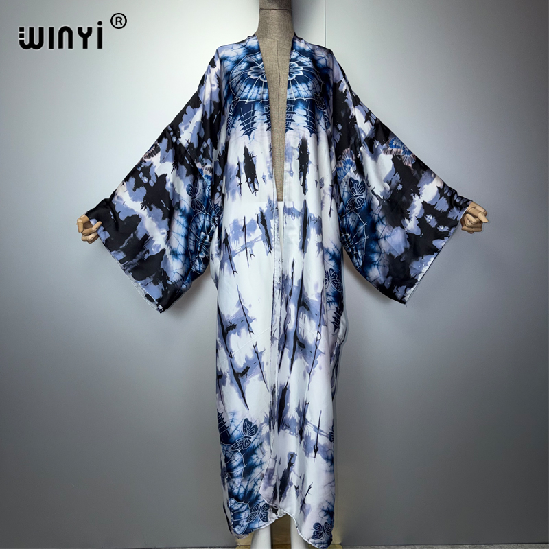 WINYI 2026 ボヘミアン着物マキシビーチウェアカバー - Boho Summer Beach Maxi Dress のレビューと価格