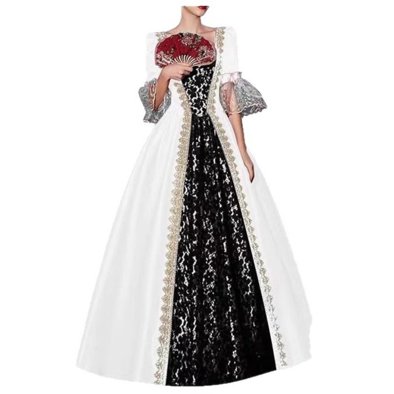S-5XL 女性用 新中世ルネサンス ヴィクトリア朝 宮廷ド - Dresses のレビューと価格