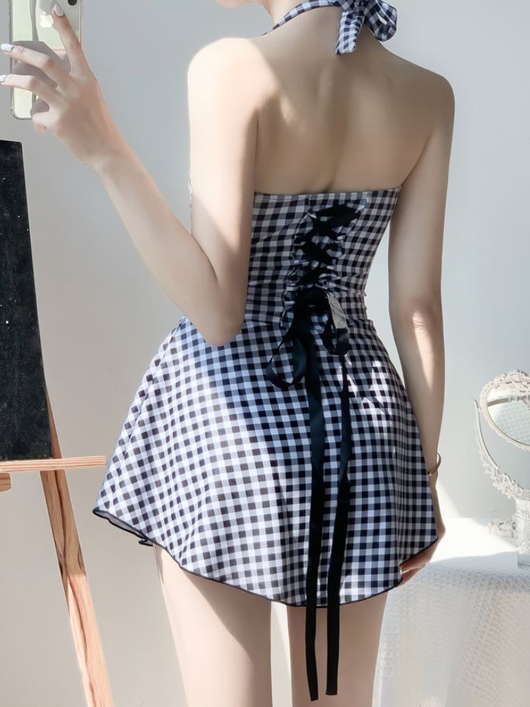 2026年新作 レディース バックレス ワンピース水着 控え - Skirts のレビューと価格