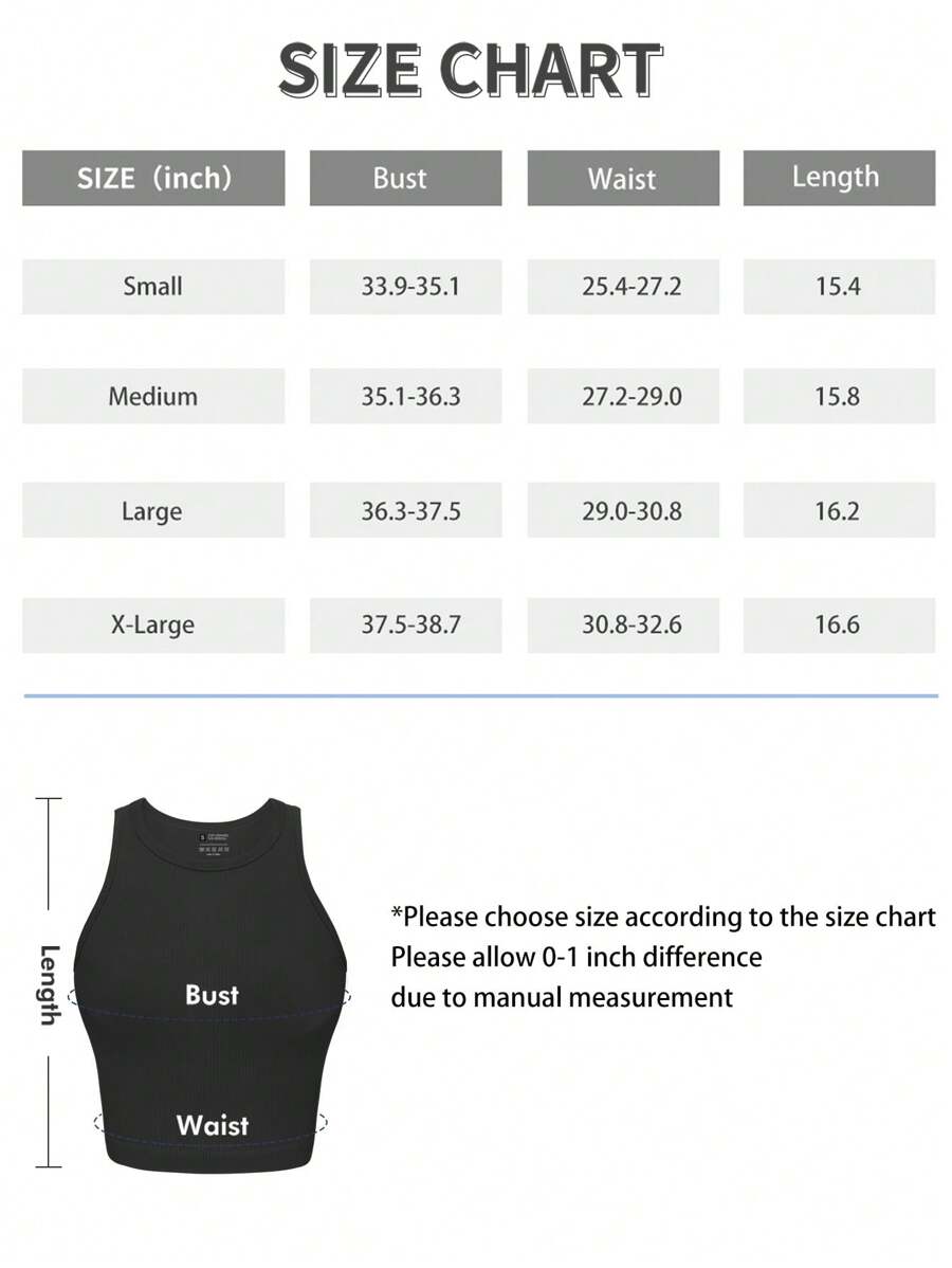 VVX レディース 3枚組 クロップドタンクトップ ベーシッ - Seamless Ribbed Workout Tank Top のレビューと価格