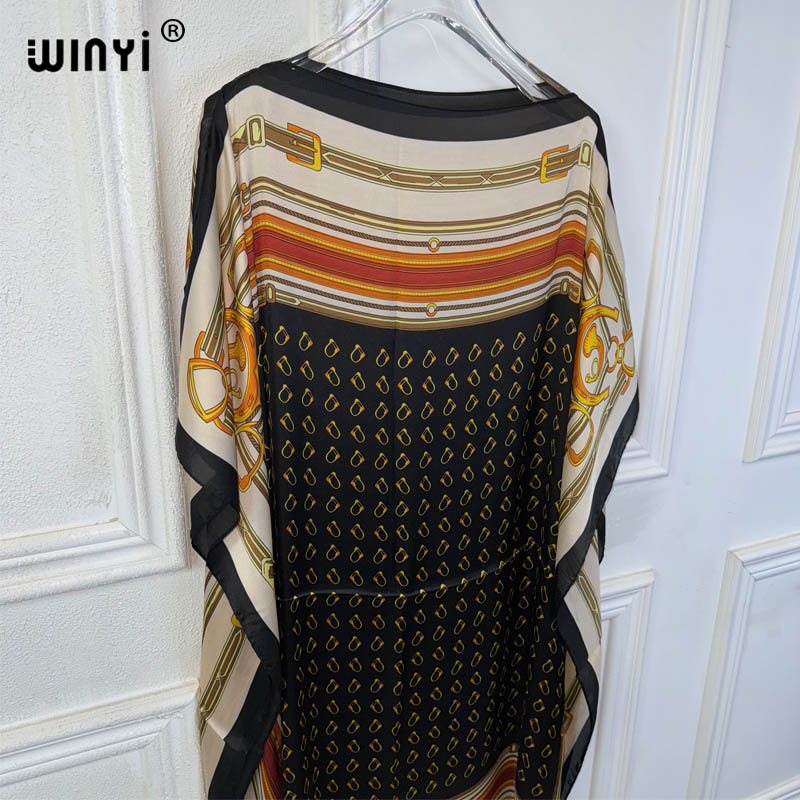 WINYI サマードレス セクシーなアフリカ女性用フリーサイ - Boho Summer Beach Maxi Dress のレビューと価格