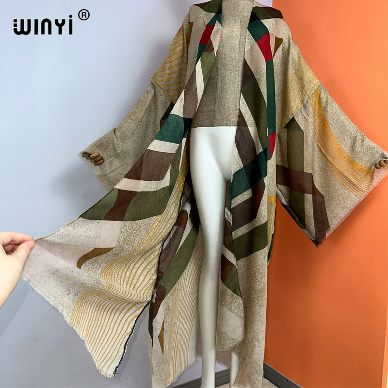 Winyi-夏のビーチ着物,自由奔放に生きるプリント,ビーチ - Boho Summer Beach Maxi Dress のレビューと価格