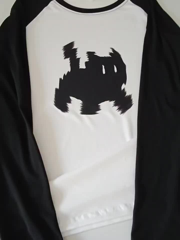 Y2K レディース ラグラン長袖 Tシャツ ブロック柄 かわ - Blouses のレビューと価格